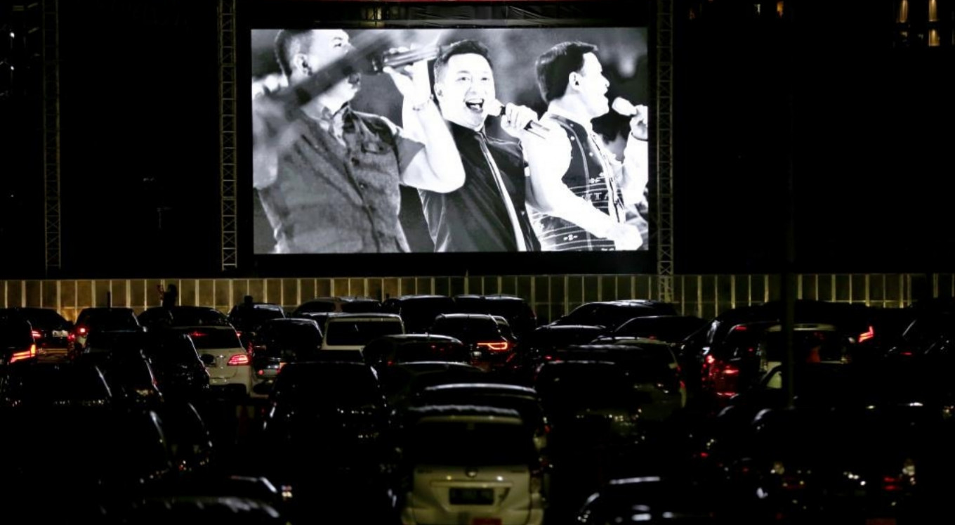 Jakarta&rsquo;s first drive-in concert