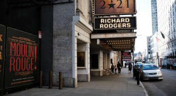 Artists turn to Times Square ahead of Broadway&rsquo;s comeback in April