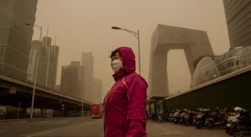 &lsquo;Like the end of the world&rsquo;: Beijing faces worst sandstorm in decade